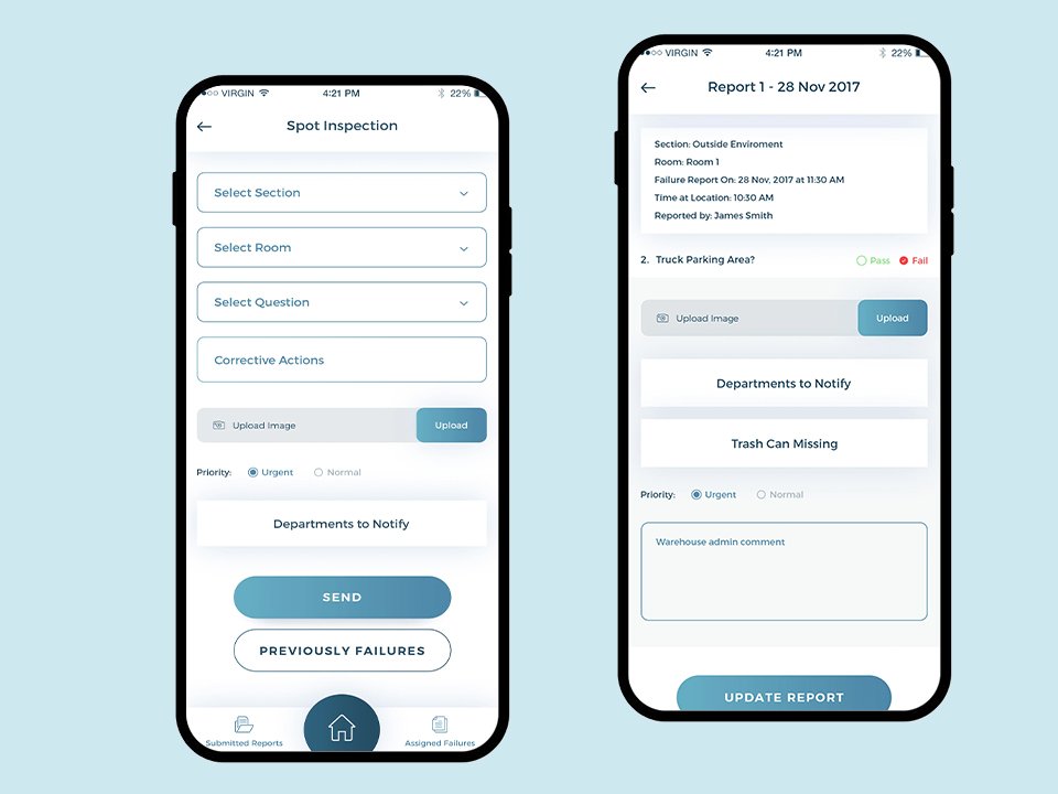 Spot Inspection & Failure Reporting
